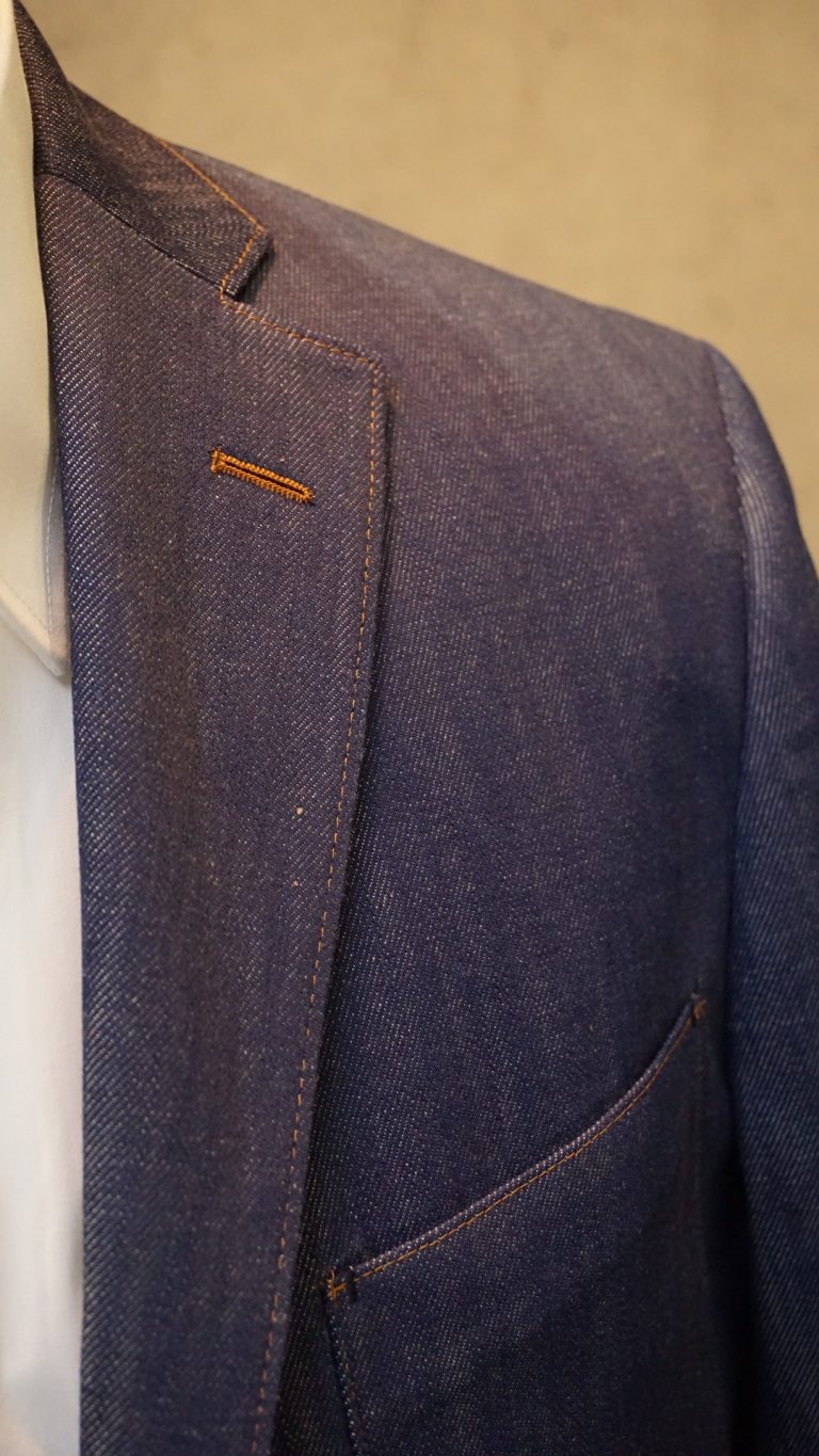 8oz Indigo Denim Jacket (No Wash)