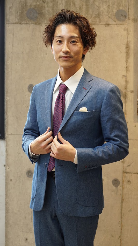 Bleached Denim Suit