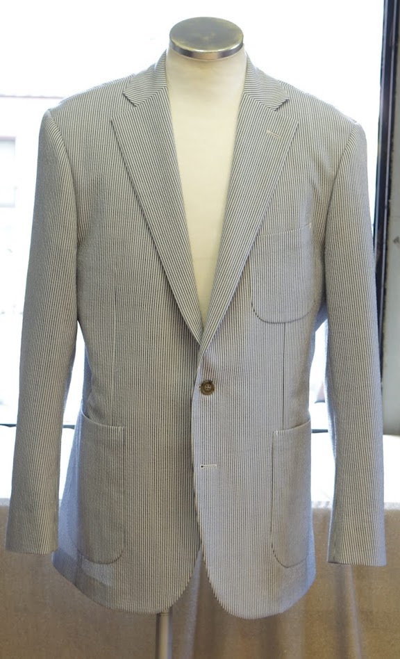 Seersucker Jacket