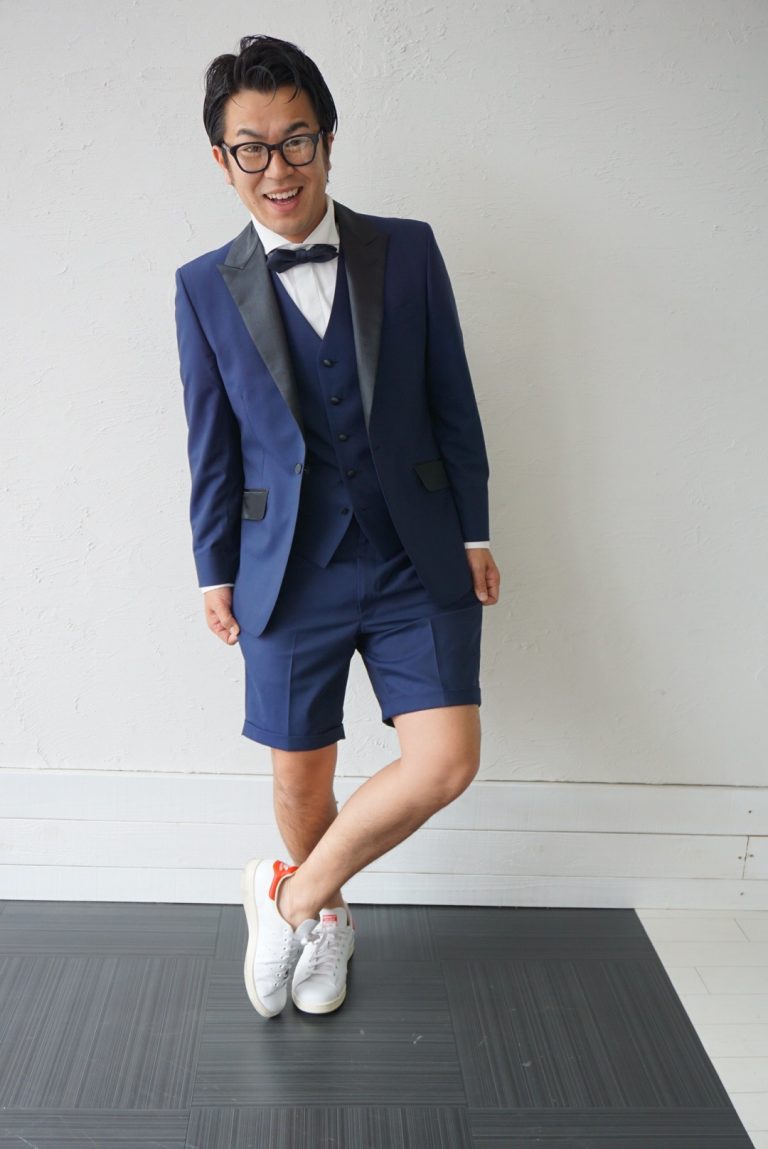 Tuxedo with Short Trousers